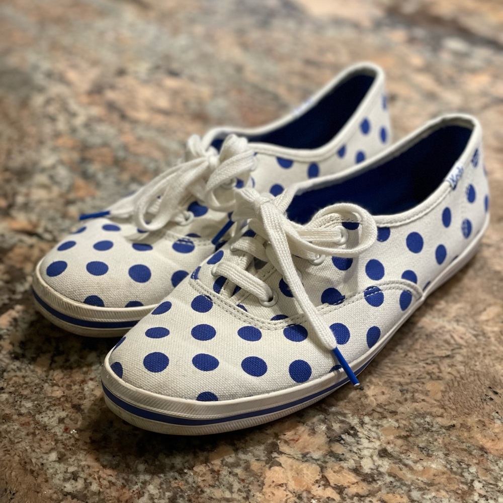Kate Spade women’s kate spade keds shoes polka dots size 8.